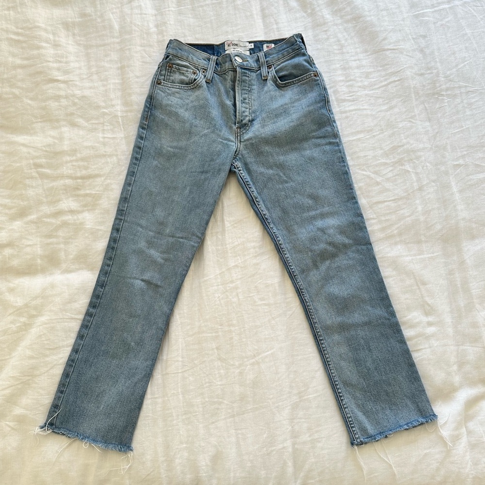RE/DONE Originals X Cindy Crawford “The Crawford” Straight Jeans